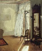 Adolph von Menzel The Balcony Room Spain oil painting artist